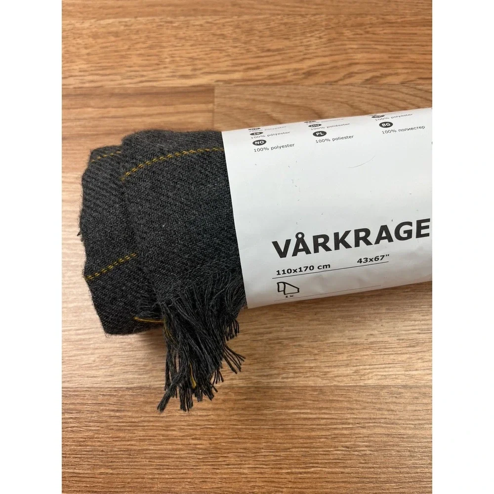 Ikea Varkrage Throw Blanket 43
